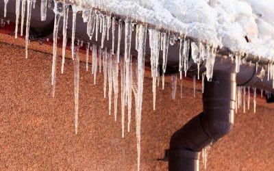 Ice Damage: Why It’s Important to Remove Ice Dams and Icicles from Your Gutters