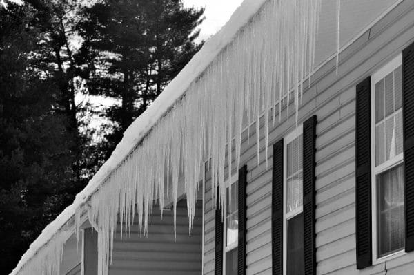 ice dam formation, what causes ice dams, Minneapolis